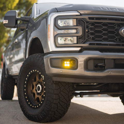 2023+ Ford Super Duty Baja Designs Squadron Fog Light Kit