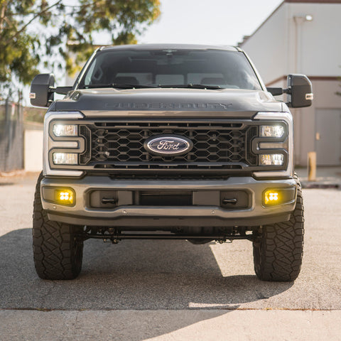 2023+ Ford Super Duty Baja Designs Squadron Fog Light Kit