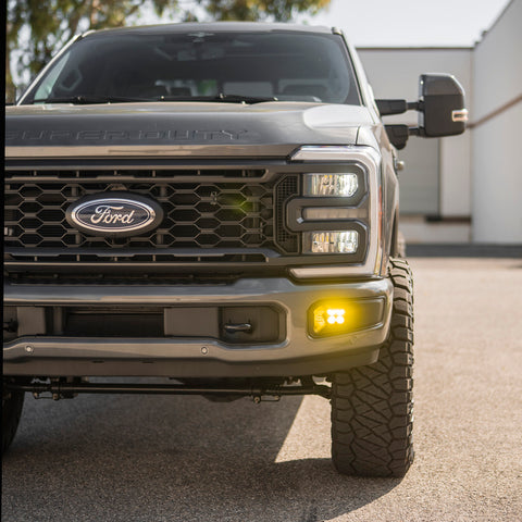 2023+ Ford Super Duty Baja Designs Squadron Fog Light Kit