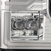 20-22 Ford Super Duty NOVA-Series LED Projector Headlights Chrome | AlphaRex