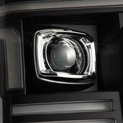 20-22 Ford Super Duty PRO-Series Halogen Projector Headlights Black | AlphaRex