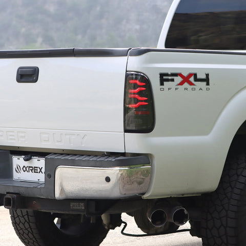 Alpha Rex 99-16 Ford Super Duty / 97-03 F150 LUXX-Series LED Tail Lights