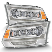 [Open Box] ALPHA REX 09-18 RAM TRUCK NOVA-SERIES (5TH GEN 2500 G2 STYLE) LED PROJECTOR HEADLIGHTS CHROME - With Converter