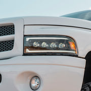 Alpha Rex Second Gen Dodge Ram 1994-2002 2500/3500/1500 Nova Series Headlights