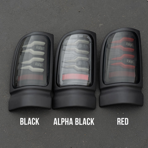 Alpha Rex Second Gen Dodge Ram 1994-2002 2500/3500/1500 Truck LUXX-Series LED Tail Lights