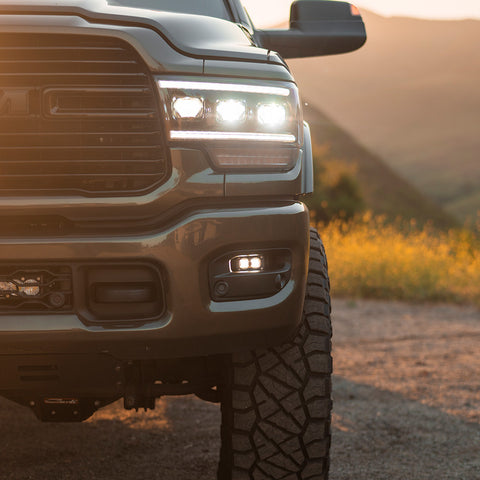 Baja Designs 2019+ Dodge Ram 2500/3500 S2 SAE Fog Pocket Light Kit (Laramie and Higher Trim)