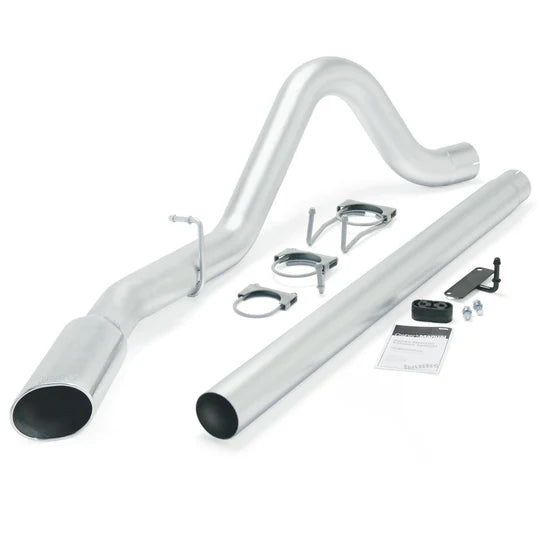 Monster Exhaust System Single Exit Chrome Tip 08-10 Ford 6.4 ECSB-CCSB Banks Power