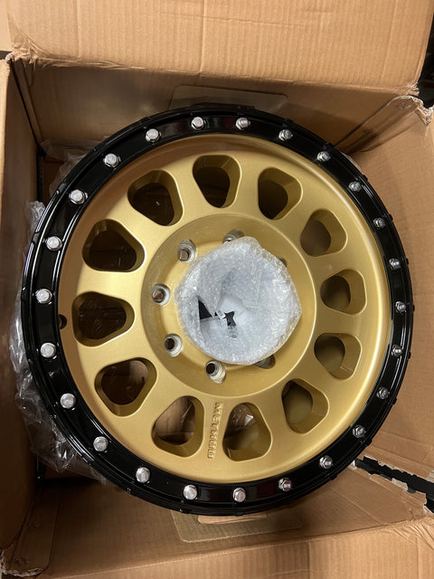 [Open Box] Method 315 - Gold 18x9, 8x180, +18mm (Single Wheel)