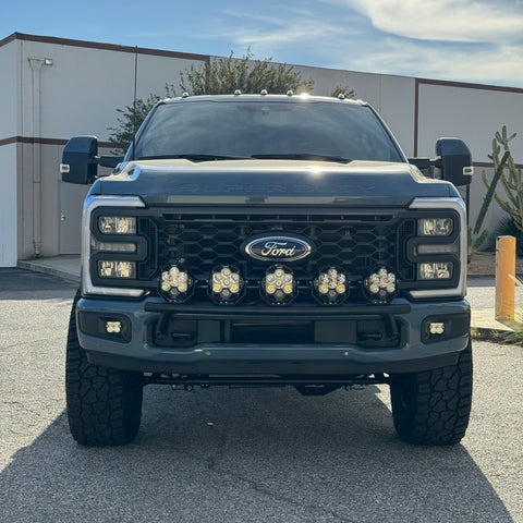 Factory Aftermarket 2023+ Ford Super Duty Light Bar Mount