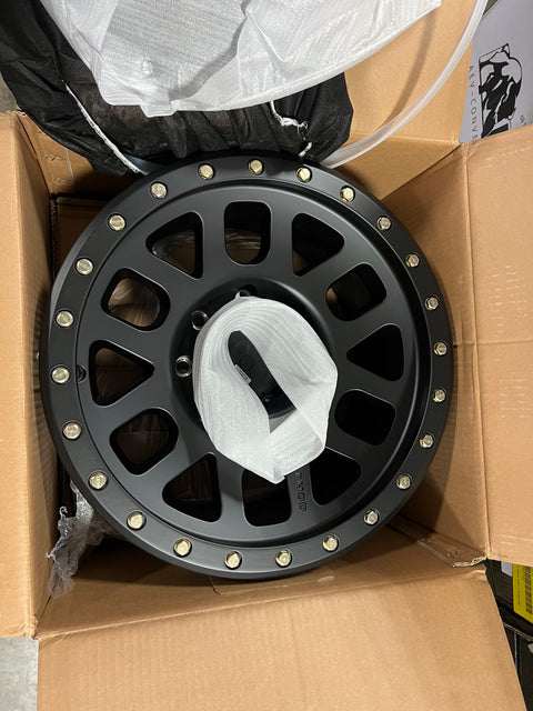 [Open Box] Method 309 - Flat Black 17x8.5, 8x6.5, 0mm (Single Wheel)