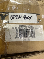 [Open Box] Ready Lift 4" REAR BLOCK KIT - FORD SUPER DUTY (1-PC DRIVE SHAFT ONLY) 1999-2010