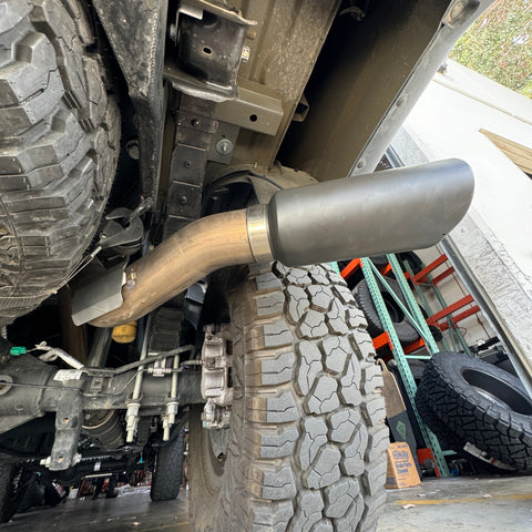 Banks Power x CJC Off Road DPF Back Trophy Exhaust for 2017+ Ford Super Duty Trucks