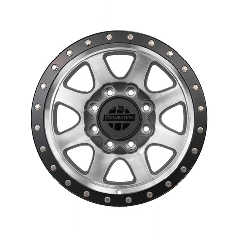 Foundation Wheels 395 HD GMC/Chevy 8 Lug Specific Wheel