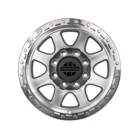 Foundation Wheels 395 HD GMC/Chevy 8 Lug Specific Wheel