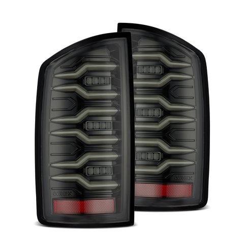 Alpha Rex 07-09 Dodge Ram 2500/3500 07-08 Dodge Ram 1500 Truck LUXX-Series LED Tail Lights