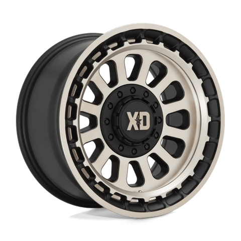 KMC XD856 Omega Matte Black With Bronze Tint Wheel