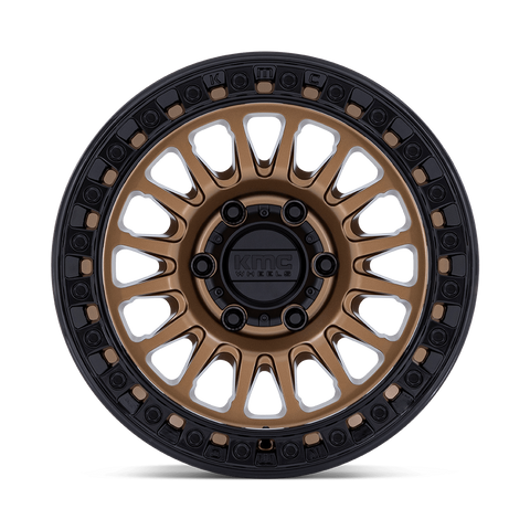 KMC KM552 MATTE BRONZE W GLOSS BLACK LIP IMS Wheel