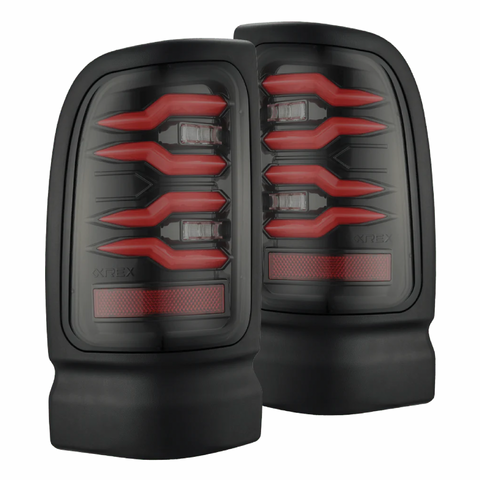 Alpha Rex Second Gen Dodge Ram 1994-2002 2500/3500/1500 Truck LUXX-Series LED Tail Lights