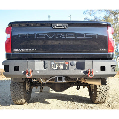 Chassis Unlimited 2020-2025 Chevy Silverado 2500/3500 Attitude Series Rear Bumper