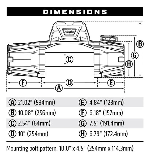 WARN VR EVO 12-S WINCH - CJC Off Road