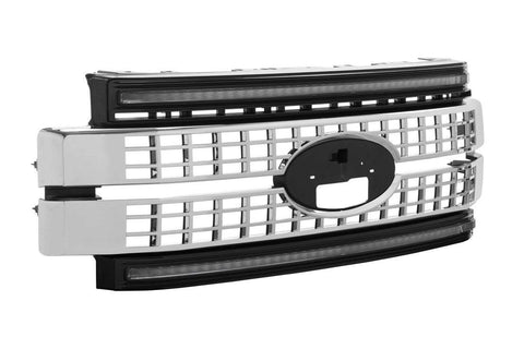 MORIMOTO FORD SUPER DUTY (17-19): MORIMOTO XBG LED DRL GRILLE - CJC Off Road