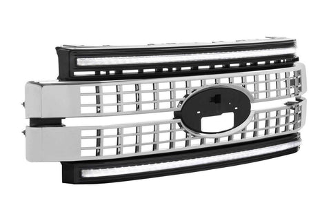 MORIMOTO FORD SUPER DUTY (17-19): MORIMOTO XBG LED DRL GRILLE - CJC Off Road