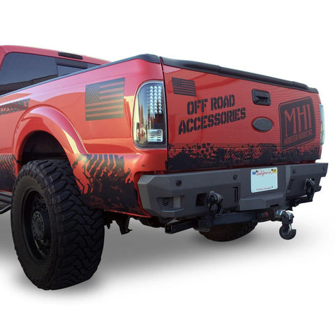 CHASSIS UNLIMITED 1999-2016 FORD SUPERDUTY F250/F350 OCTANE SERIES REAR BUMPER - CJC Off Road