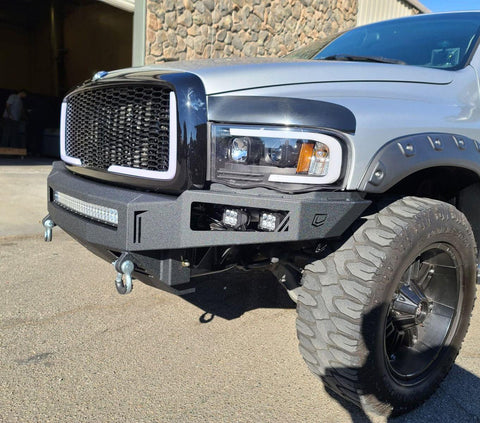 CHASSIS UNLIMITED 2003-2005 RAM 2500/3500 OCTANE SERIES FRONT BUMPER - CJC Off Road