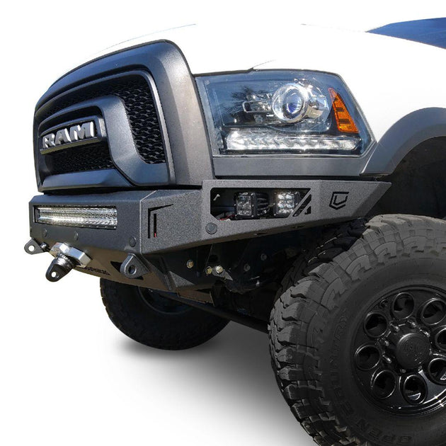 CHASSIS UNLIMITED 2010-2018 RAM POWERWAGON OCTANE SERIES FRONT BUMPER ...