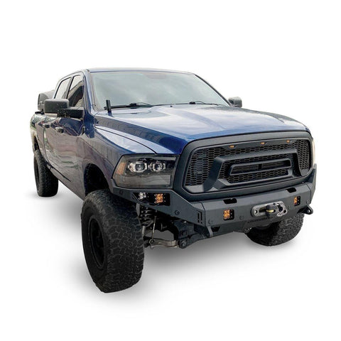 CHASSIS UNLIMITED 2013-2018 RAM 1500 OCTANE SERIES FRONT WINCH BUMPER - CJC Off Road