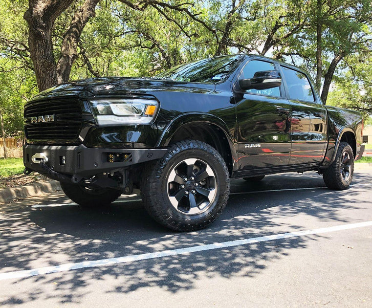 CHASSIS UNLIMITED 2019-2021 RAM 1500 OCTANE SERIES FRONT WINCH BUMPER ...