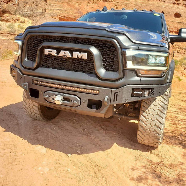 CHASSIS UNLIMITED 2019-2024 RAM POWERWAGON OCTANE SERIES FRONT BUMPER ...