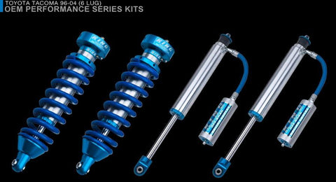 King OEM Series 1996-02 4Runner/1996-04 Tacoma FRONT 2.5 DIA. INTERNAL RESERVOIR COIL-OVER - CJC Off Road