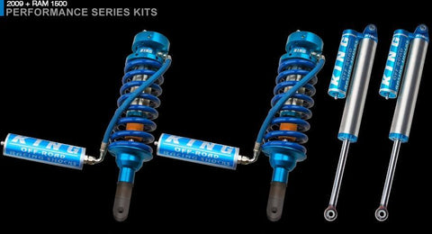 King OEM Series RAM 1500 4WD 09+ FRONT 2.5 REMOTE RESERVOIR COILOVER - CJC Off Road