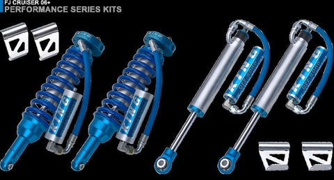 King FJ Cruiser Bolt-On Performance Shock Kit - CJC Off Road