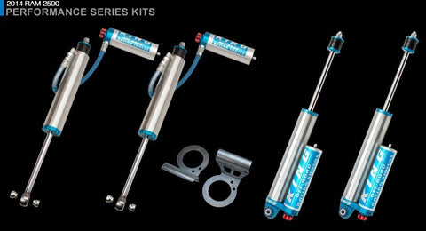 King OEM Series 2014+ Dodge Ram 2500/3500 Front Performance Shock Kit (2.5) - CJC Off Road