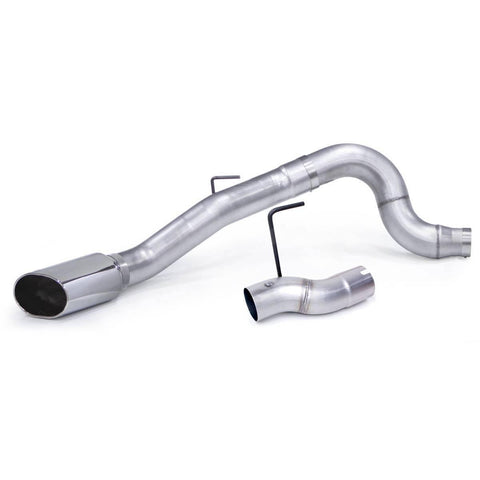 Monster Exhaust System 5-inch Single Exit Chrome Tip for 13-18 Ram 2500/3500 6.7L Cummins Mega-Cab SB Banks Power - CJC Off Road