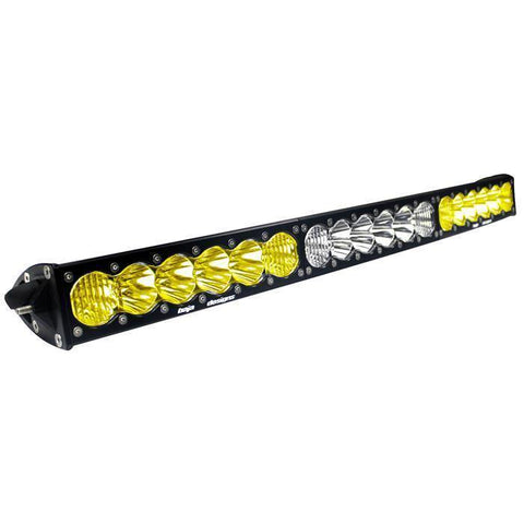 Baja Designs OnX6, Dual Control Arced Amber/White LED Light Bar - CJC Off Road