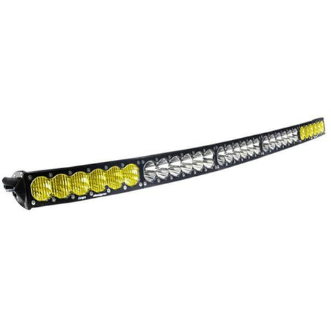 Baja Designs OnX6, Dual Control Arced Amber/White LED Light Bar - CJC Off Road