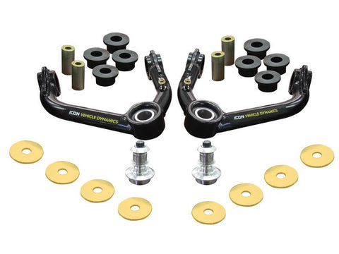 Icon Vehicle Dynamics 58400 - 1995.5 - 2004 Toyota Tacoma/1996-2002 Toyota 4Runner Tubular Uniball Upper Control Arm System - CJC Off Road