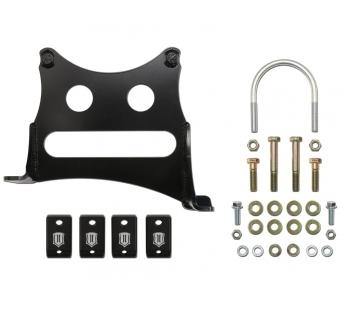 Icon Vehicle Dynamics 65000 - 2005 - Current Super Duty F250 / F350 Dual Steering Stabilizer Bracket Kit - CJC Off Road