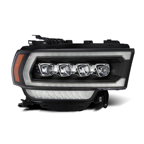 Alpha Rex 19-22 Ram 2500/3500/4500/5500 NOVA-Series LED Projector Headlights Black - CJC Off Road