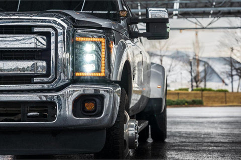 MORIMOTO FORD SUPER DUTY (11-16): XB LED HEADLIGHTS (AMBER DRL) - CJC Off Road