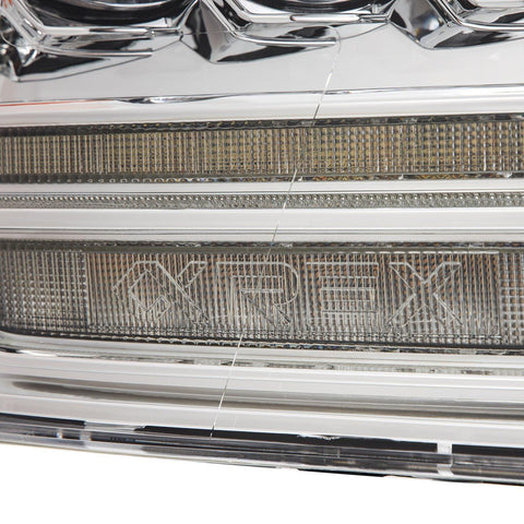 Alpha Rex 09-18 Ram Truck NOVA-Series (5th Gen 2500 G2 Style) LED Projector Headlights Chrome - CJC Off Road