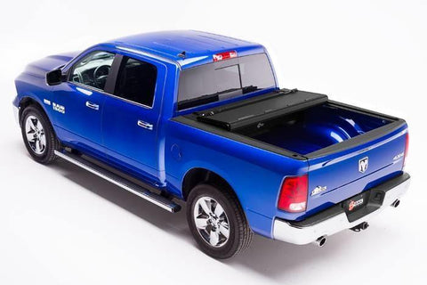 Bak Industries 2009-2017 DODGE RAM 1500 HARD FOLDING TONNEAU COVER (5' 7" BED) | BAKFLIP MX4 - 448207RB - CJC Off Road