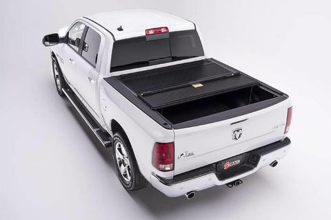 Bak Industries 2009-2017 DODGE RAM 1500 HARD FOLDING TONNEAU COVER (5' 7" BED) | BAKFLIP F1 - 772207RB - CJC Off Road