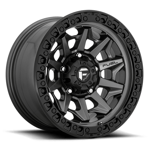 Fuel Covert Matte Gunmetal Wheel - CJC Off Road