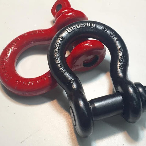 Crosby 3/4" Shackles - CJC Off Road