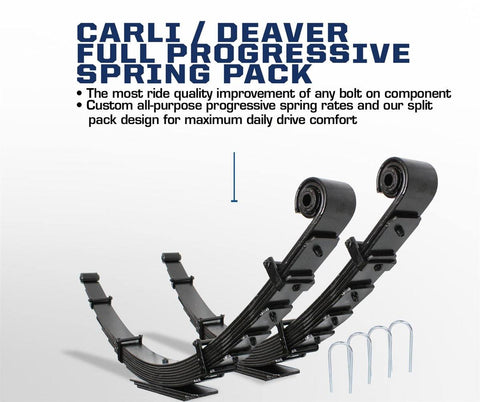 Carli Ford Super Duty 05-16 Unchained 3.0 Bypass 4.5" Lift Suspension System - CJC Off Road