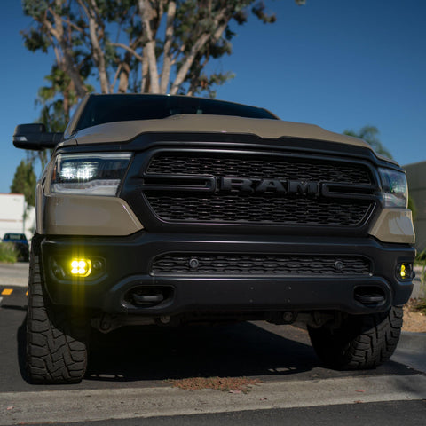 Baja Designs 5th Gen 2019+ Ram 1500 Laramie+ Baja Designs Squadron Fog Light Kit - CJC Off Road